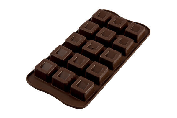 Silikomart Siliconen chocoladevorm Cubo