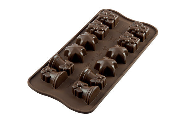 Silikomart Silicone chocolate mold “Christmas”