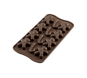 Silikomart Siliconen chocoladevorm Gingerman