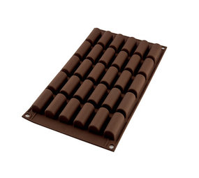 Silikomart Siliconen chocoladevorm Mini Buche