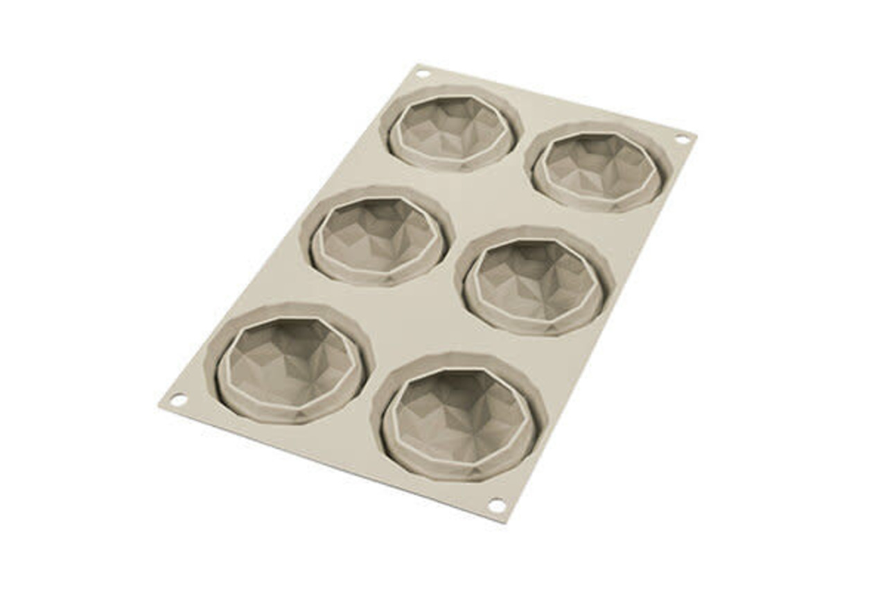 Silikomart Silicone mold 6x “Mini Gemma”