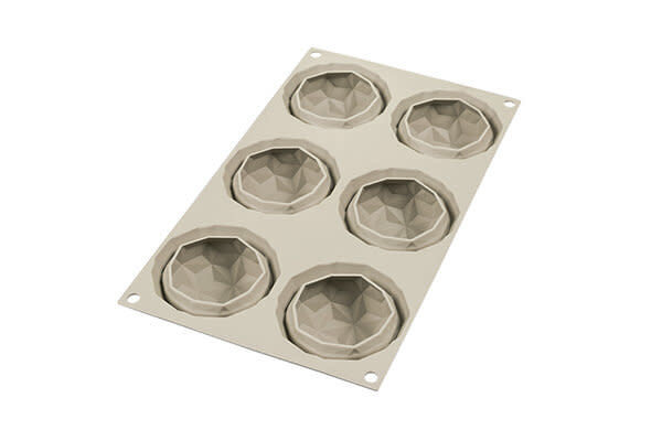 Silikomart Silicone mold 6x “Mini Gemma”