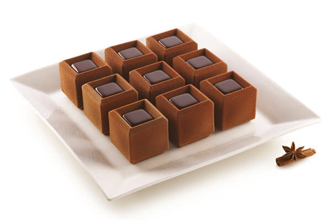 Silikomart Silicone mold 9 x “Mosaico”