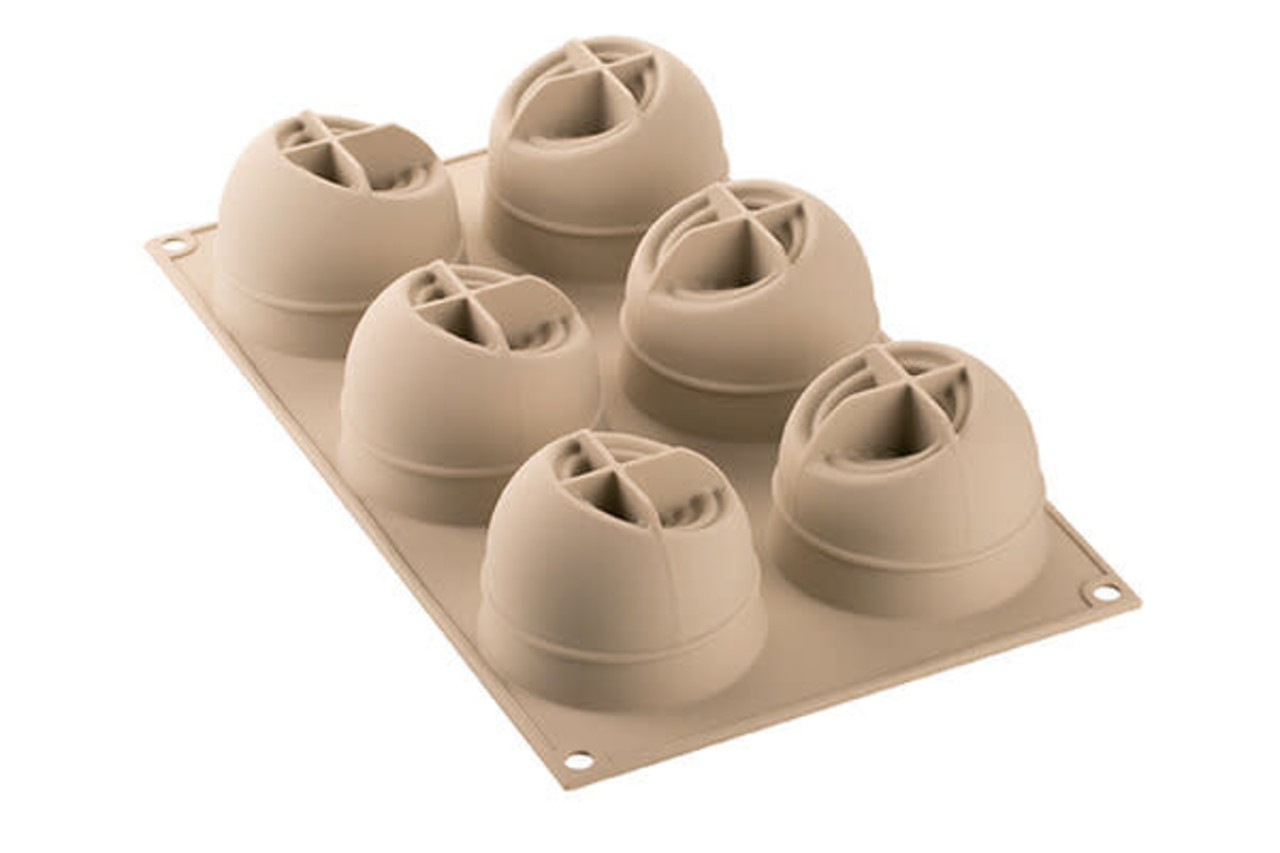 Silikomart Silicone mold 6 x "Coccola"