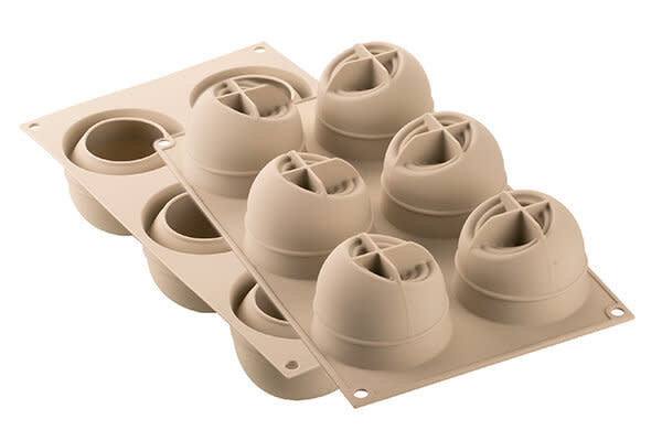 Silikomart Siliconen vorm 6 x Coccola