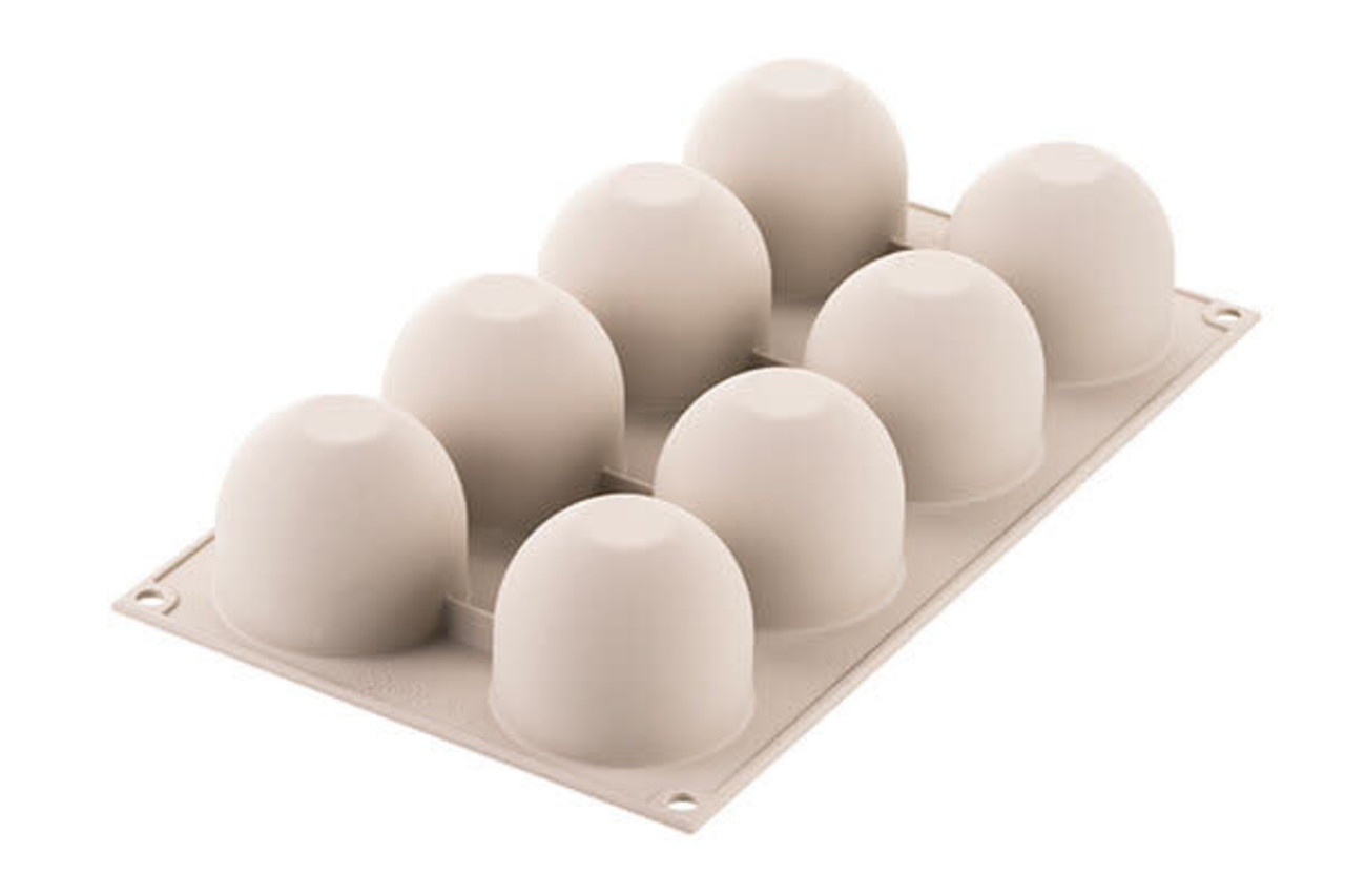 Silikomart Silicone mold 8 x puff