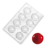 Martellato Polycarbonate mold hemisphere 50mm Martellato Polycarbonate mold hemisphere 50mm