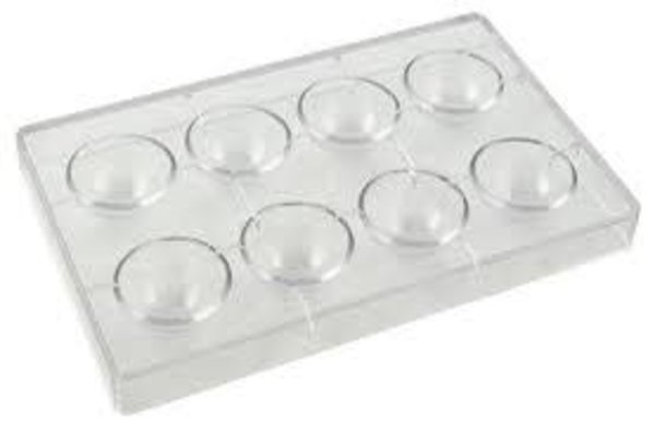 Martellato Polycarbonate chocolate mold hemisphere 50mm