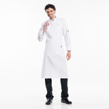 Chaud Devant Bib apron wit
