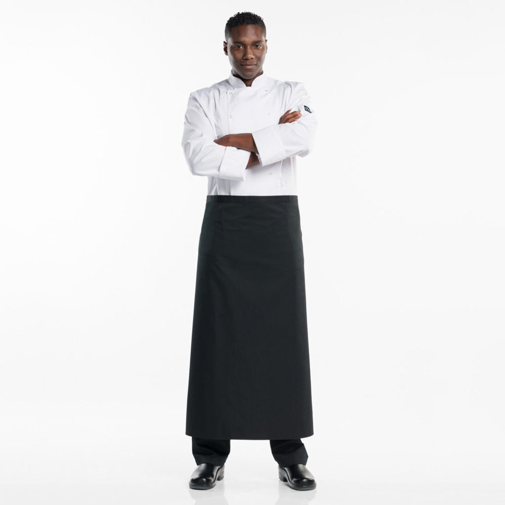 Chaud Devant Chaud Devant long apron black Chaud Devant Chaud Devant long apron black