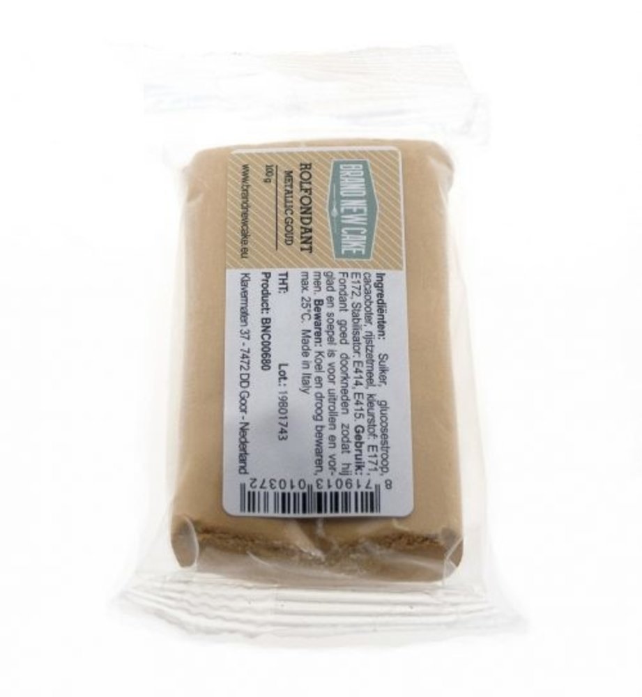 Fondant 100g gold
