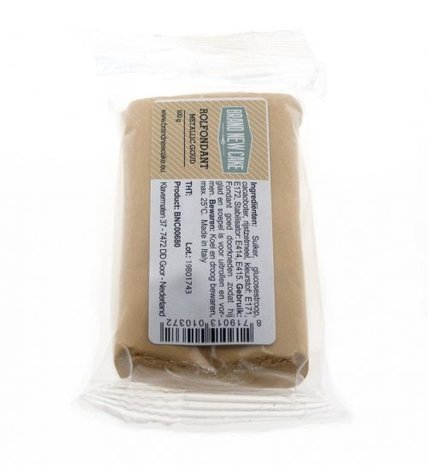 Rolfondant goud 100g