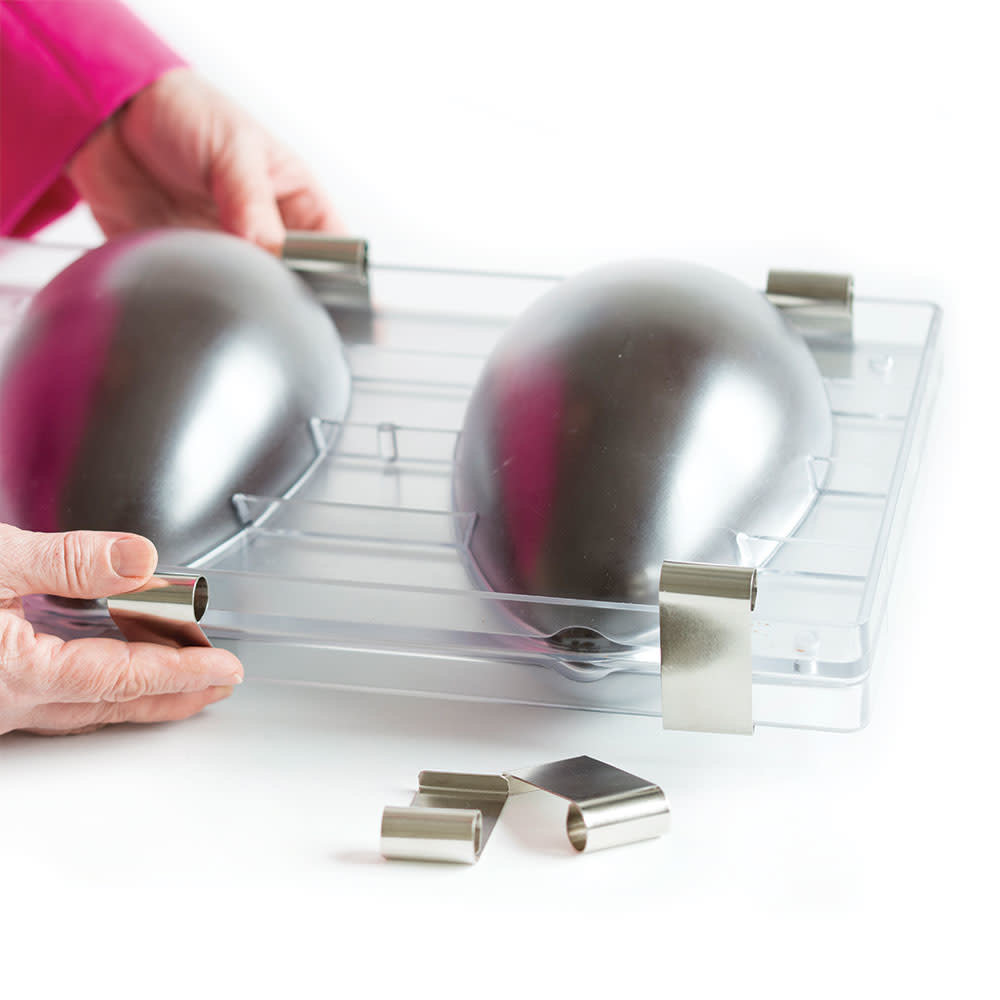 Decora 2 clips for polycarbonate chocolate molds Decora 2 clips for polycarbonate chocolate molds