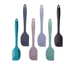 Siliconen spatel, diverse kleuren