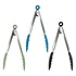 Silicone tongs, in 3 colors