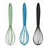 Silicone whisk, in 3 colors