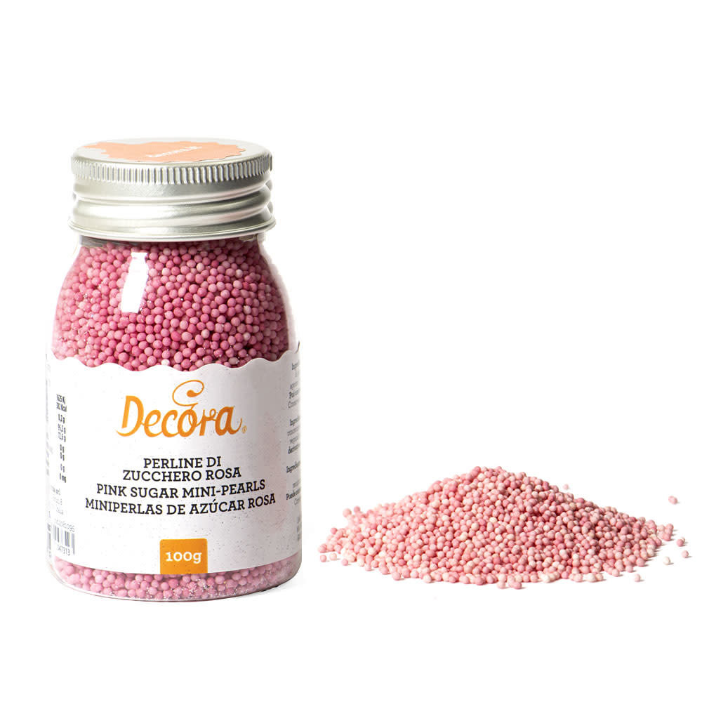 Decora Eetbare wit suikerkraaltjes ⌀1,5 mm, 100 g