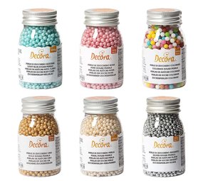 Decora Suikerparels, metallic goud, 100 g