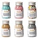 Decora Edible metallic gold sugar pearls ⌀4 mm, 100 g