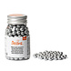 Decora Edible silver sugar maxi pearls, 100 g