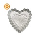Decora Non-stick steel decorated heart cake mold, ⌀24 x 5 cm