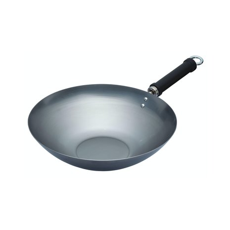 Kitchencraft Wok 30cm carbonstaal