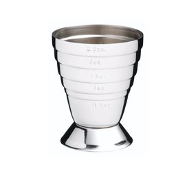 BarCraft Jigger with ribbed measure markers