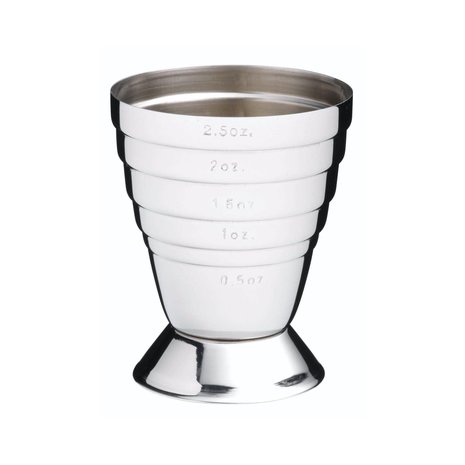 BarCraft Jigger with ribber measure markers BarCraft Jigger with ribber measure markers