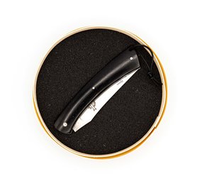 Laguiole en Aubrac Camembert knife ebony Laguiole en Aubrac Camembert knife ebony