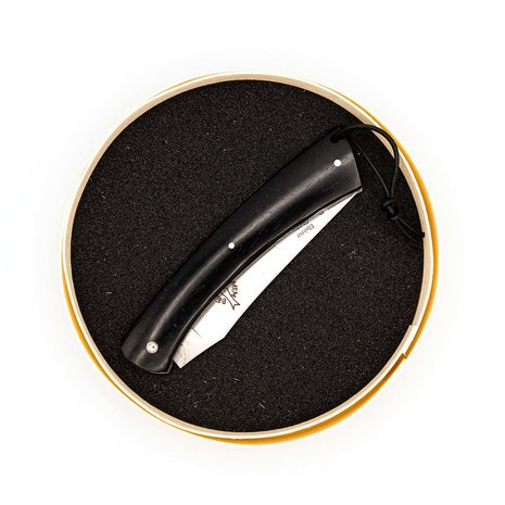 Laguiole en Aubrac Camembert knife ebony Laguiole en Aubrac Camembert knife ebony