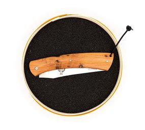 Laguiole en Aubrac Camembert knife juniper Laguiole en Aubrac Camembert knife juniper