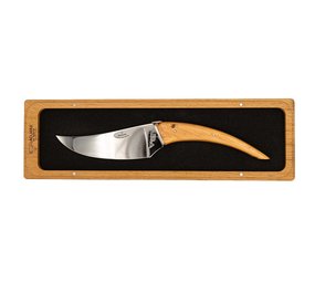 Laguiole en Aubrac "Buron" cheese knife juniper wood Laguiole en Aubrac "Buron" cheese knife juniper wood
