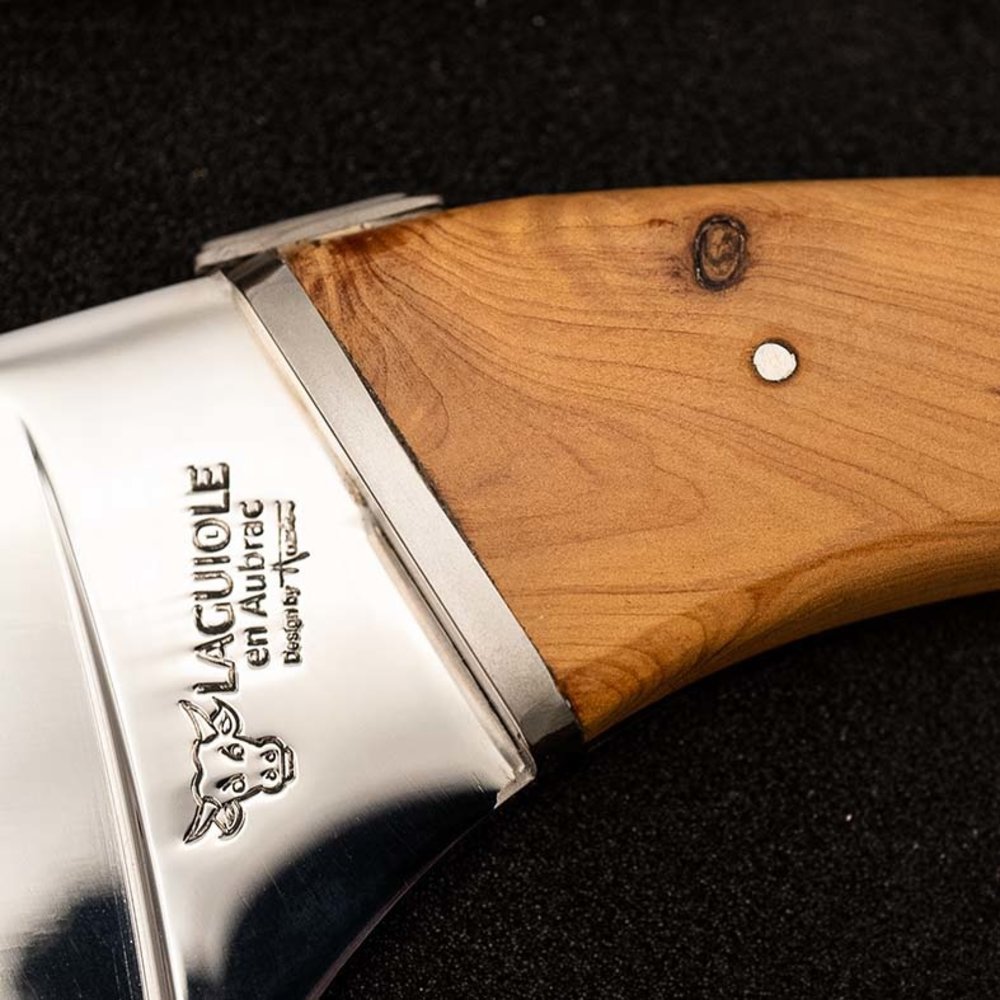 Laguiole en Aubrac "Buron" kaasmes jeneverhout