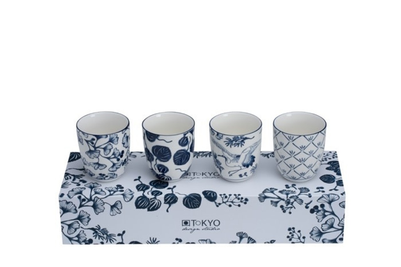 Tokyo Design Studio Kopjes set 4 stuks 170ml met geschenkverpakking