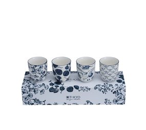Tokyo Design Studio Kopjes set 4 stuks 170ml met geschenkverpakking Tokyo Design Studio Kopjes set 4 stuks 170ml met geschenkverpakking