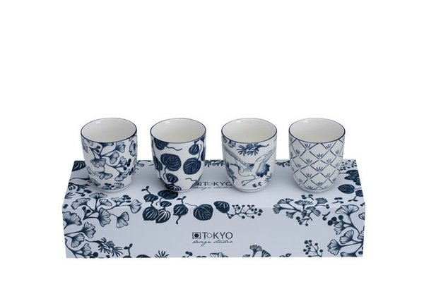 Tokyo Design Studio Kopjes set 4 stuks 170ml met geschenkverpakking