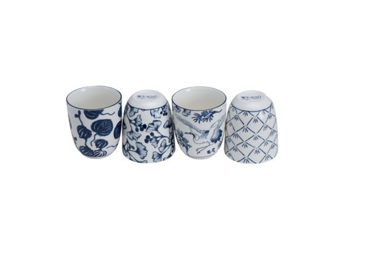 Tokyo Design Studio Kopjes set 4 stuks 170ml met geschenkverpakking