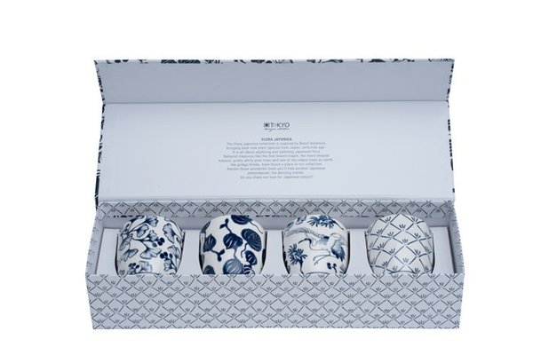 Tokyo Design Studio Kopjes set 4 stuks 170ml met geschenkverpakking
