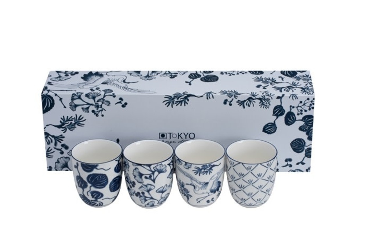 Tokyo Design Studio Kopjes set 4 stuks 170ml met geschenkverpakking