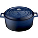 Lava Enameled cast iron casserole 32cm 9,86L blue