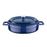 Lava Low casserole 32cm 5,66L blue