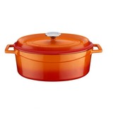 Lava Oval casserole 31cm 7,06L orange