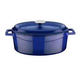 Lava Ovale braadpan 31cm 7,06L blauw