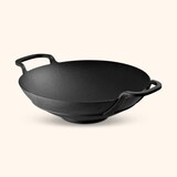 Lava Gietijzeren wok 38cm