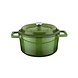 Lava Enameled cast iron casserole 20cm 2,82L green