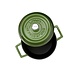 Lava Enameled cast iron casserole 20cm 2,82L green