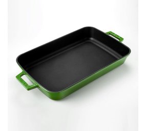 Lava Rectangular roaster 40x26cm green Lava Rectangular roaster 40x26cm green