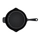 Lava Enkel geëmailleerde gietijzeren ronde grillpan 28cm