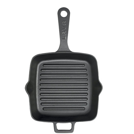 Lava Plain enameled square grill pan 20cm Lava Plain enameled square grill pan 20cm