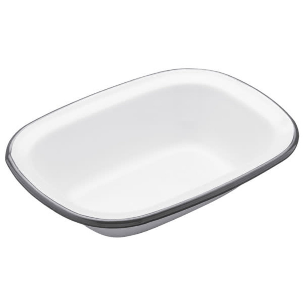 Kitchencraft Ovenschaal/bakvorm van geëmailleerd staal 18cm